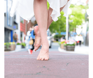 Barefoot and Braless